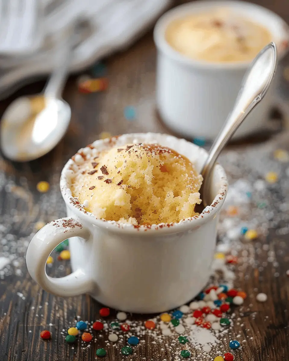 Vanilla Mug Cake: The Best Quick Dessert to Satisfy Your Sweet Tooth