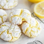Lemon Crinkle Cookies