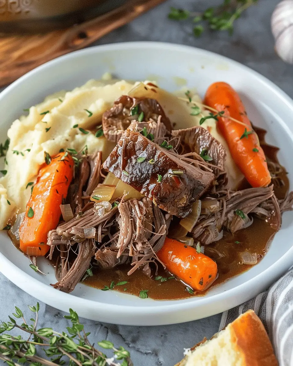 Slow Cooker Classic Pot Roast