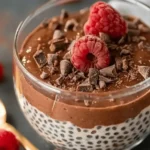 High Protein Chocolate Chia Pudding (Vegan + Meal Prep Friendly)