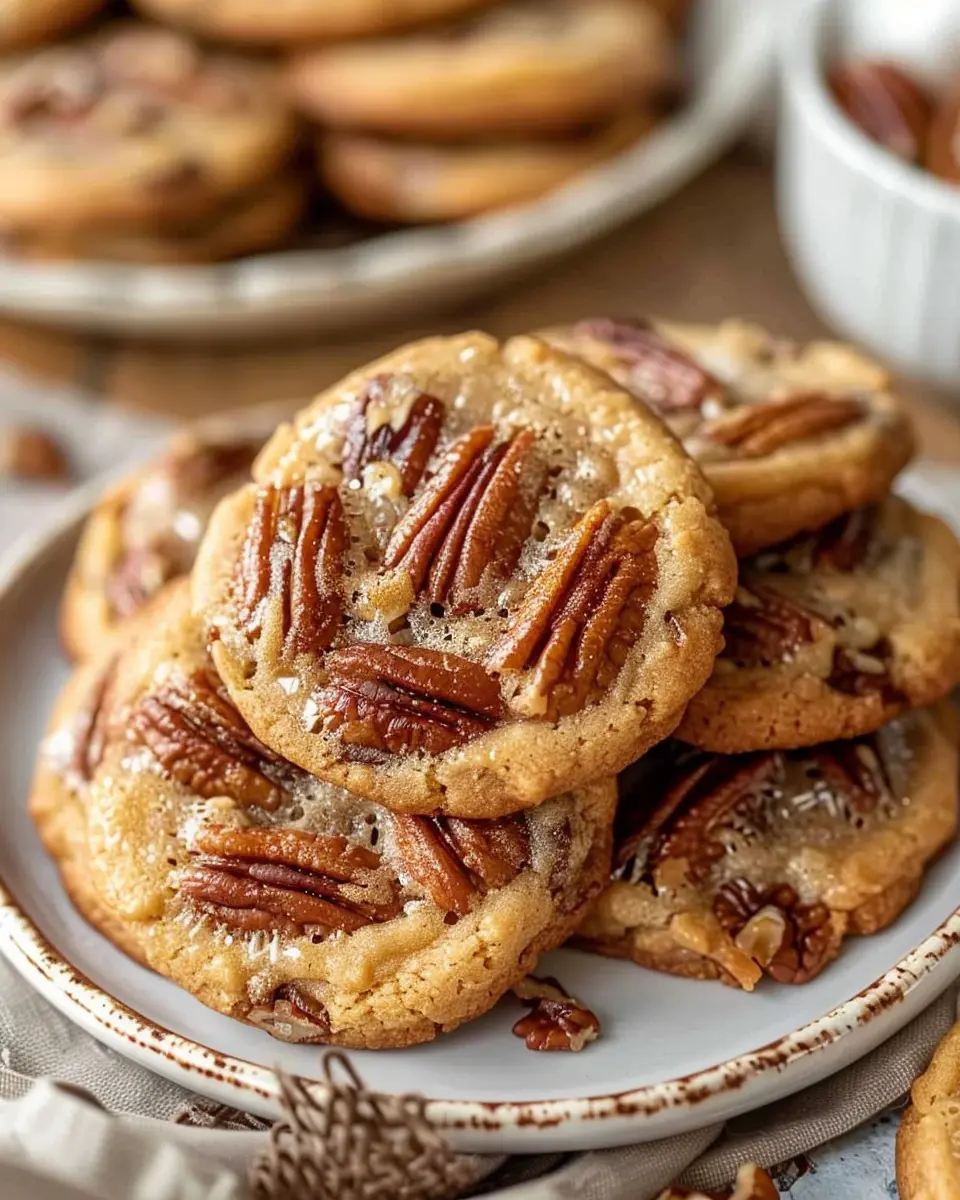 Soft and Easy Pecan Pie Cookies Recipe