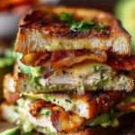 Chicken Avocado Melt Sandwich