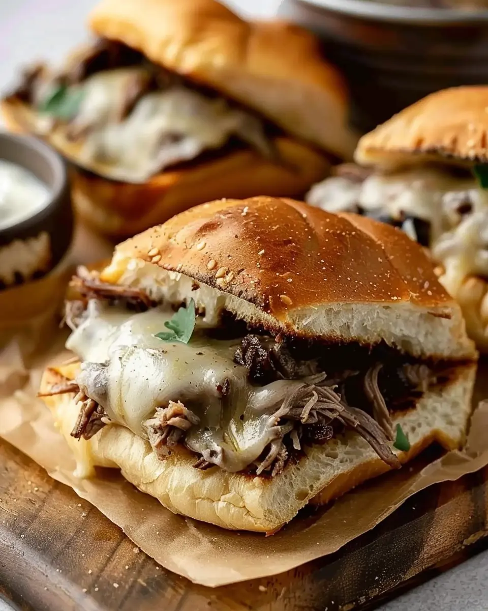 Crockpot French Dip Sandwiches – Simple & Amazing Flavor