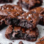 The BEST Fudgy Chewy Brookies