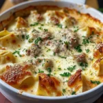 Alfredo Lasagna Soup