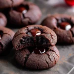 Chocolate Thumbprint Cookies
