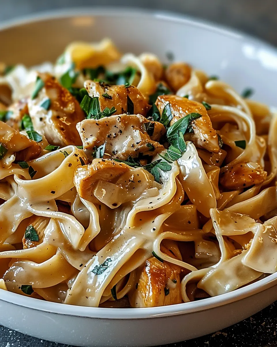 Chicken Buttered Noodles