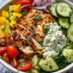 Greek Chicken Bowls