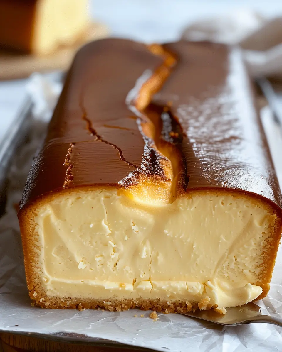 Indulgent Burnt Basque Cheesecake in a Loaf Pan You’ll Love