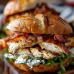 Chopped Chicken Bacon Ranch Sandwich Recipe: Quick And Delicious!
