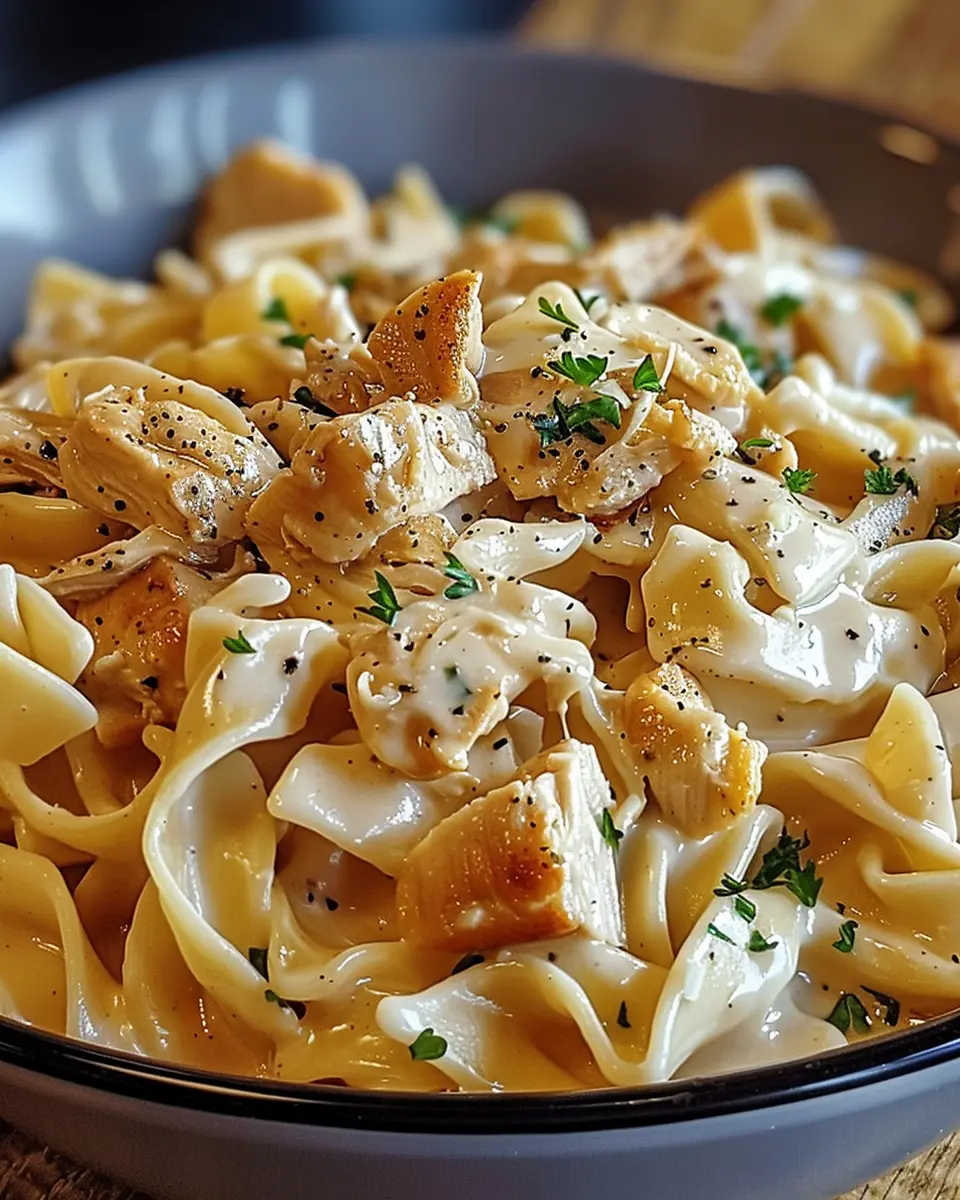 Chicken Buttered Noodles: A Comforting and Easy Delight