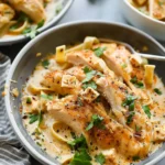 Chicken with Buttered Noodles