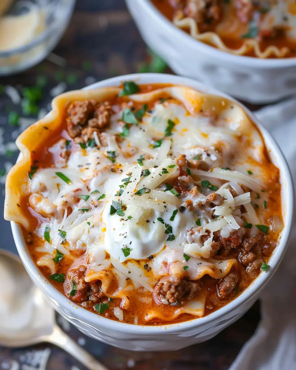 Best Lasagna Soup Recipe: A Hearty Twist with Turkey Bacon