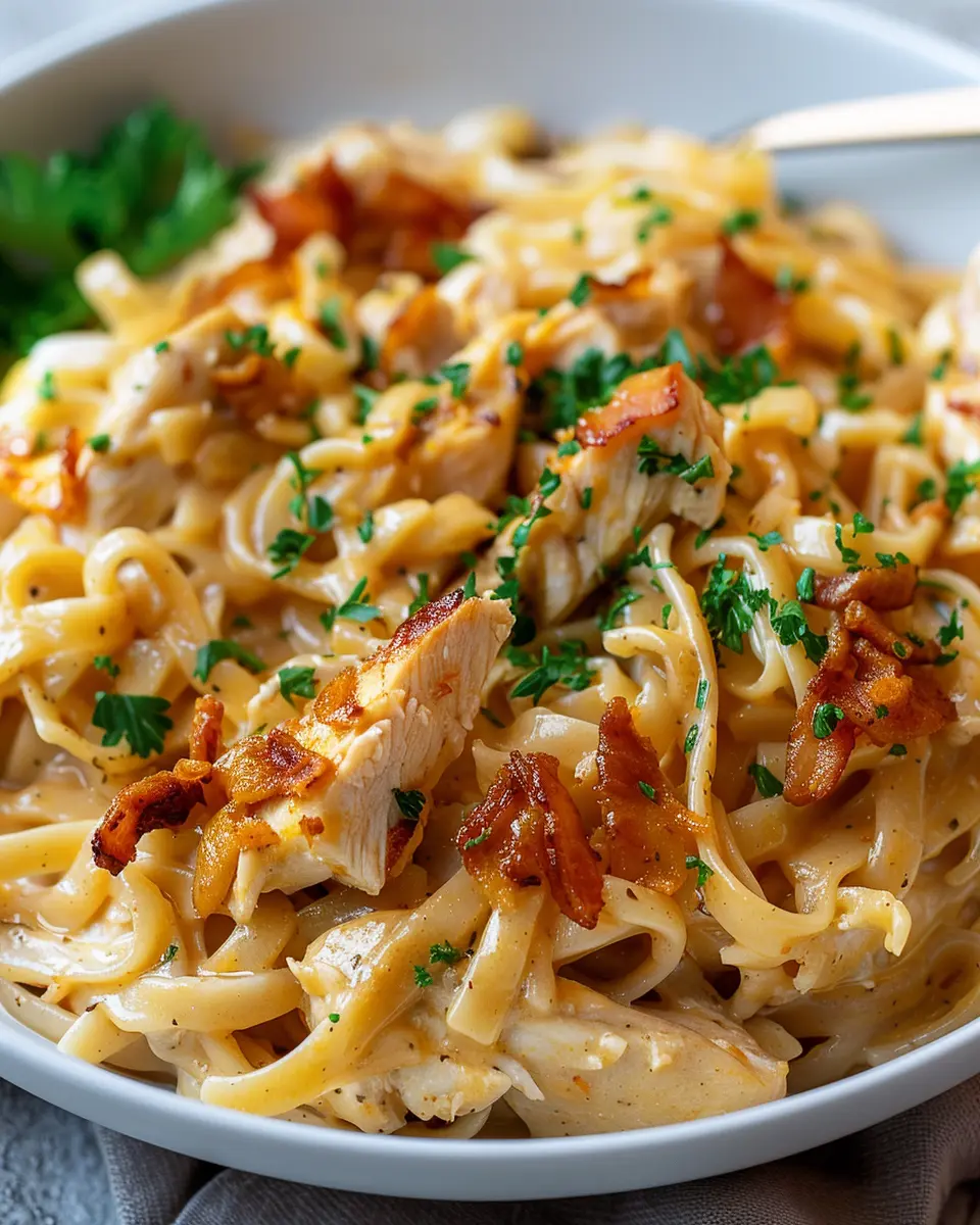 Chicken Buttered Noodles