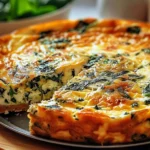 Irresistible Cottage Cheese and Spinach Crustless Quiche