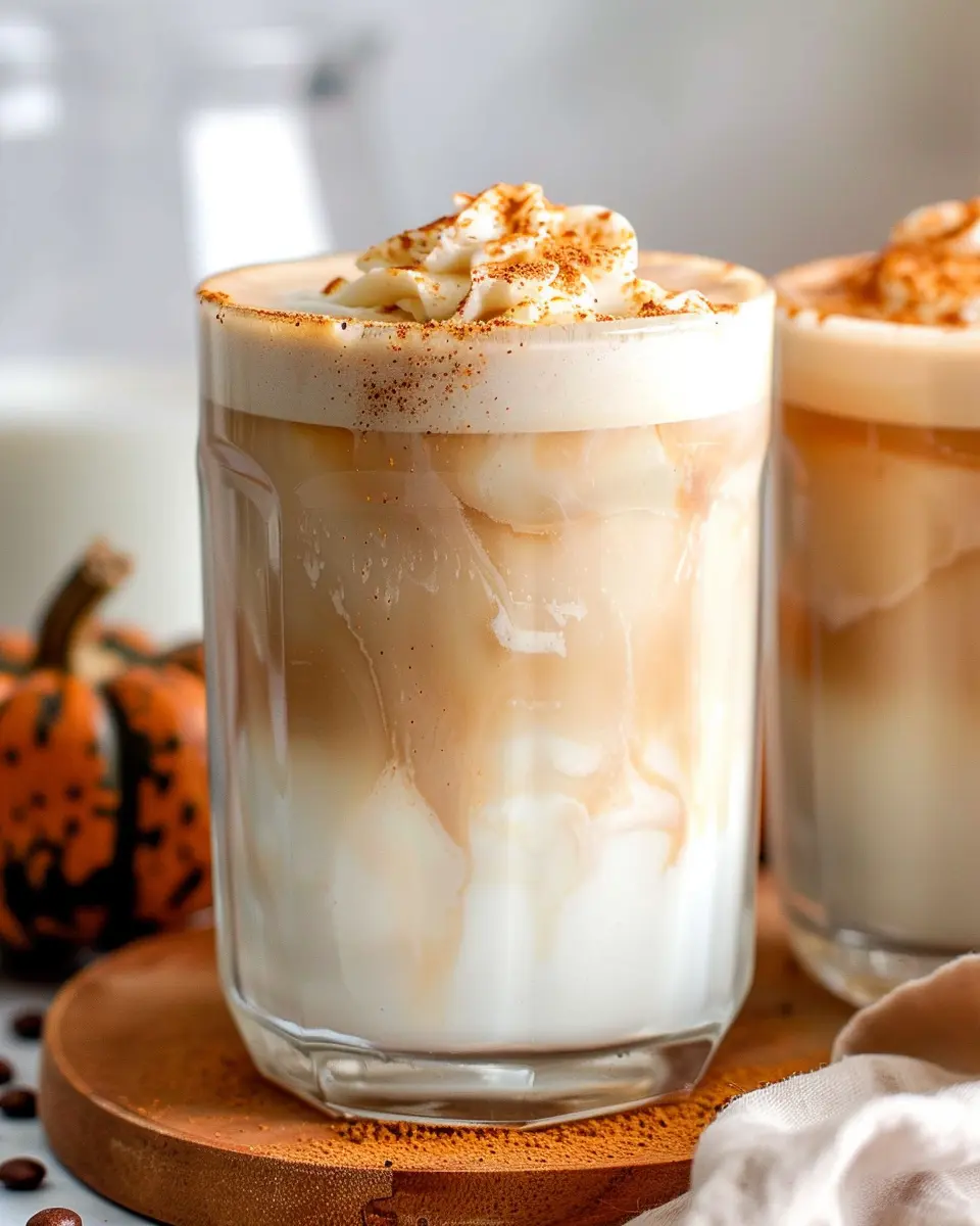 Iced Pumpkin Cream Chai Tea Latte (Starbucks Copycat)
