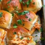 Spicy Buffalo Chicken Sliders