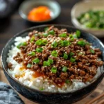 Delicious Korean Ground Beef Bowl (Quick & Easy)