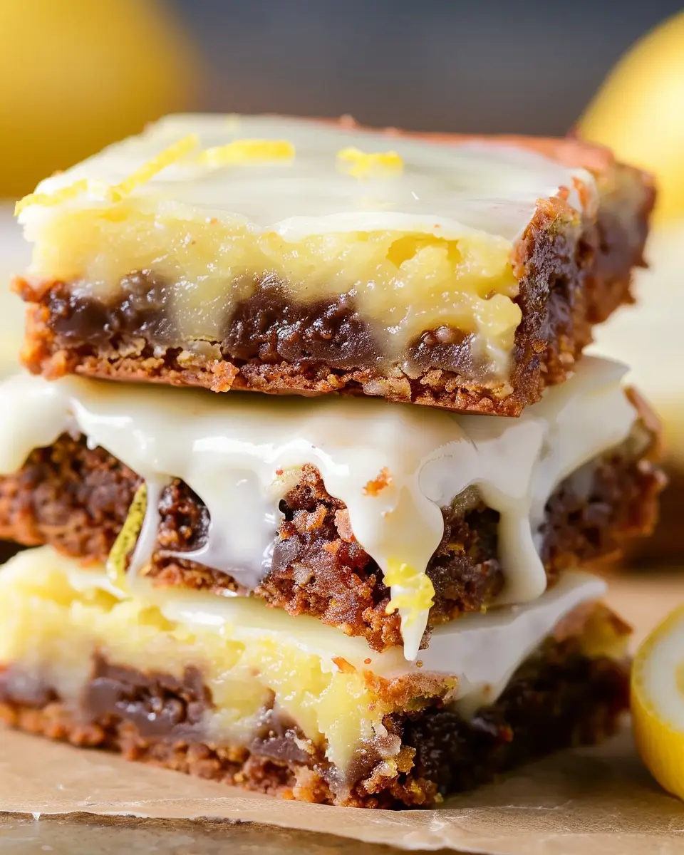 Easy Lemon Brownies Recipe: A Refreshingly Sweet Twist for You