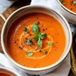 Middle-of-Winter Creamy Tomato Soup (Canned Tomatoes)