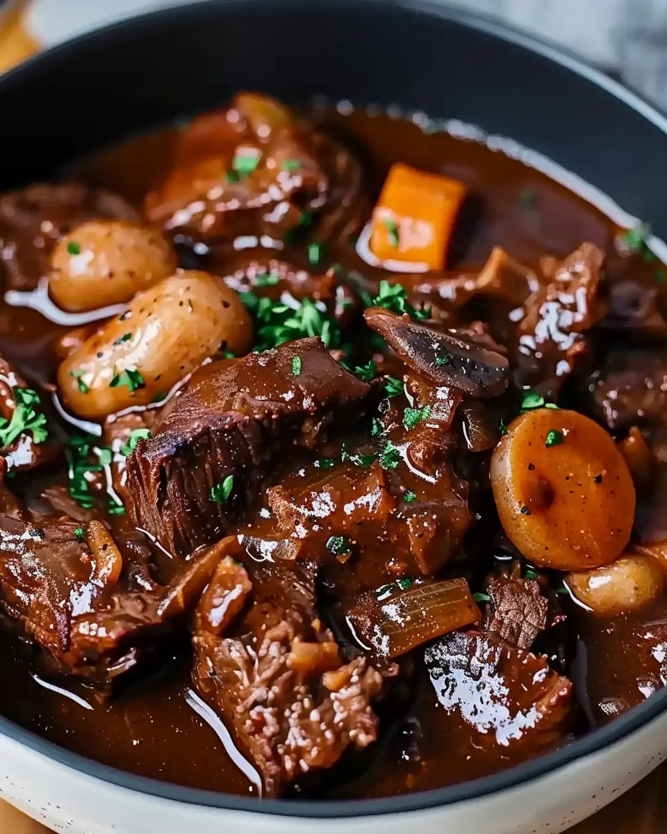 Slow Cooker Beef Bourguignon: Secret Tender Tips Inside