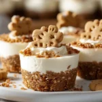 No-Bake Gingerbread Cheesecake Cups