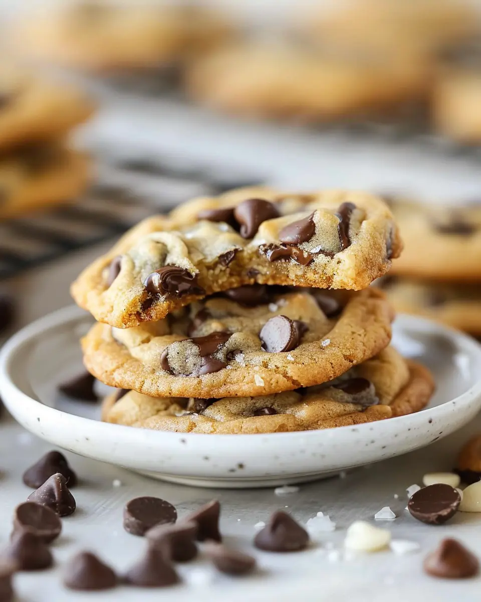 Soft and Chewy Chocolate Chip Cookies