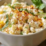 Creamy Street Corn Pasta Salad