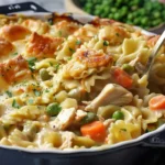 Quick Chicken Pot Pie Pasta