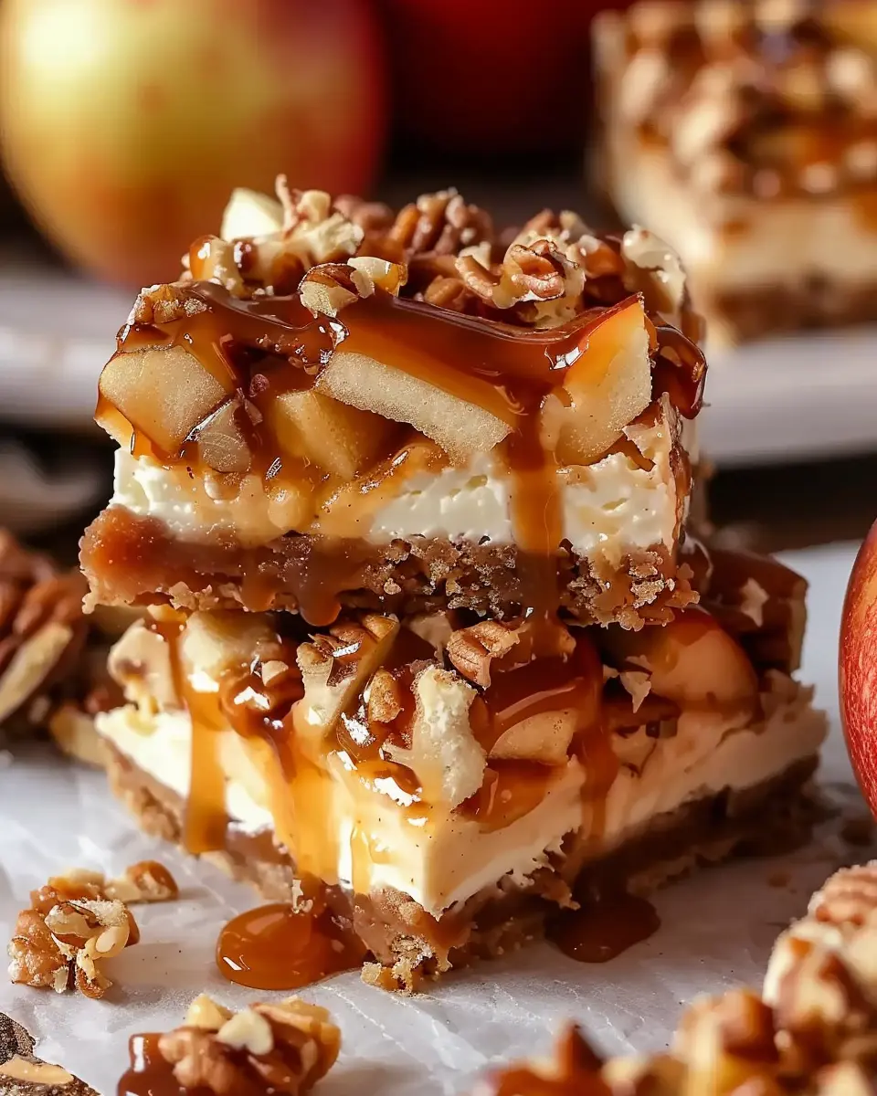 Caramel Apple Cheesecake Bars: The Best Indulgent Dessert Recipe
