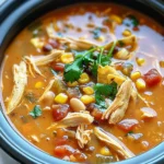 Crockpot Chicken Tortilla Soup