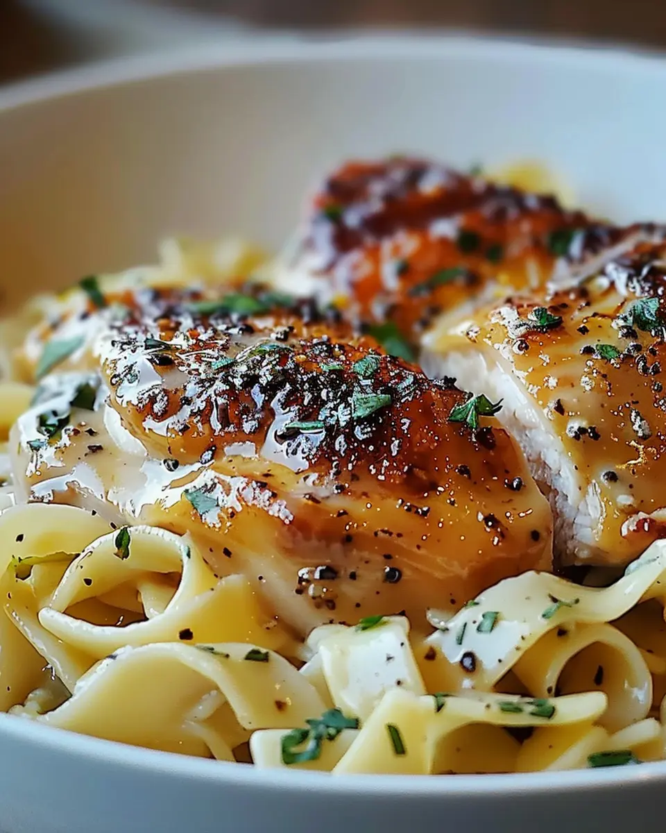 Chicken with Buttered Noodles: A Comforting Indulgence for All