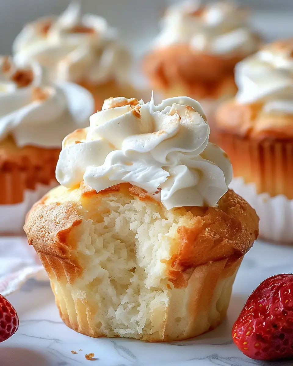 Bourbon Strawberry Angel Food Cupcakes: A Delightful Twist for All