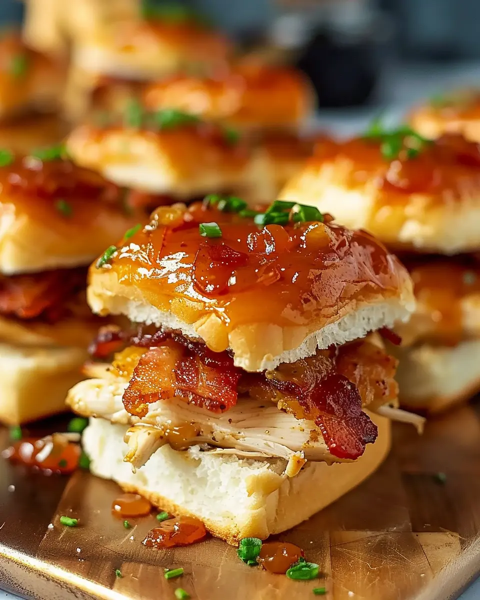 Maple Chicken Turkey Bacon Sliders: The Juicy Recipe You’ll Love