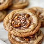 Brown Butter Coffee Toffee Cookies