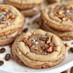 Brown Butter Coffee Toffee Cookies