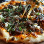 Sausage Ricotta Honey Hot Pizza in 5 Easy Steps for the Ultimate Sweet-Heat Slice
