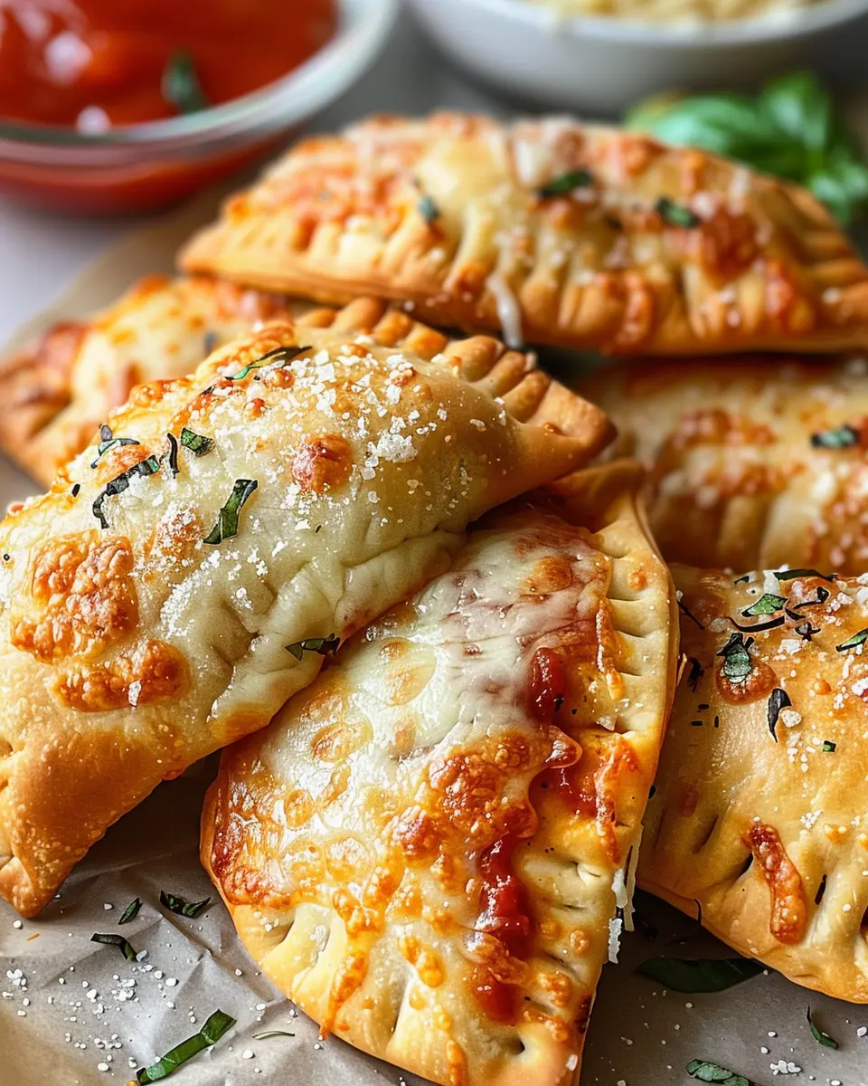 Homemade Cheesy Pizza Pockets: Easy, Delicious Family Treats