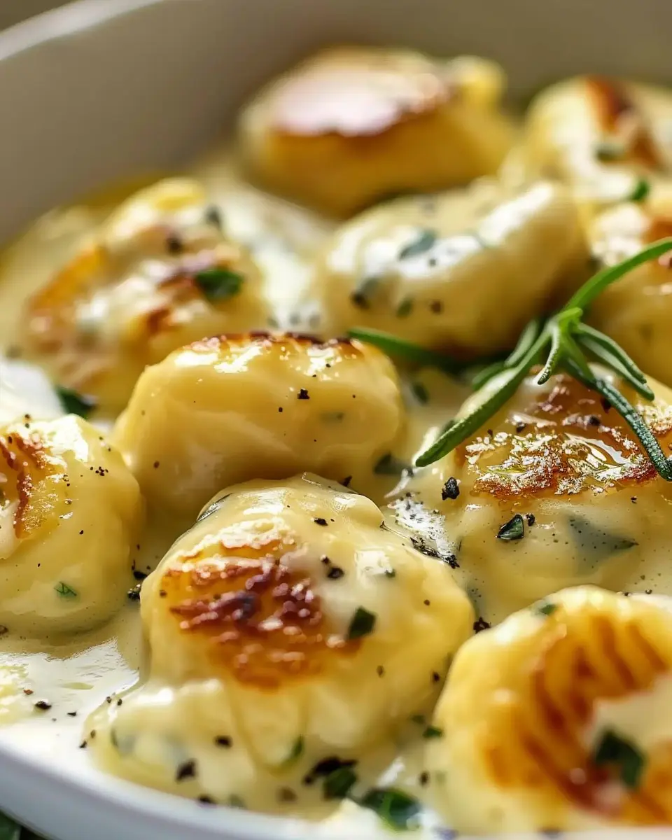 Heavenly Millionaire Gnocchi: Creamy 30-Minute Delight with Turkey Bacon