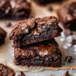 The BEST Fudgy Chewy Brookies