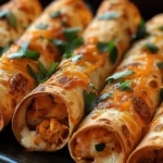 Crispy Chicken Taquitos