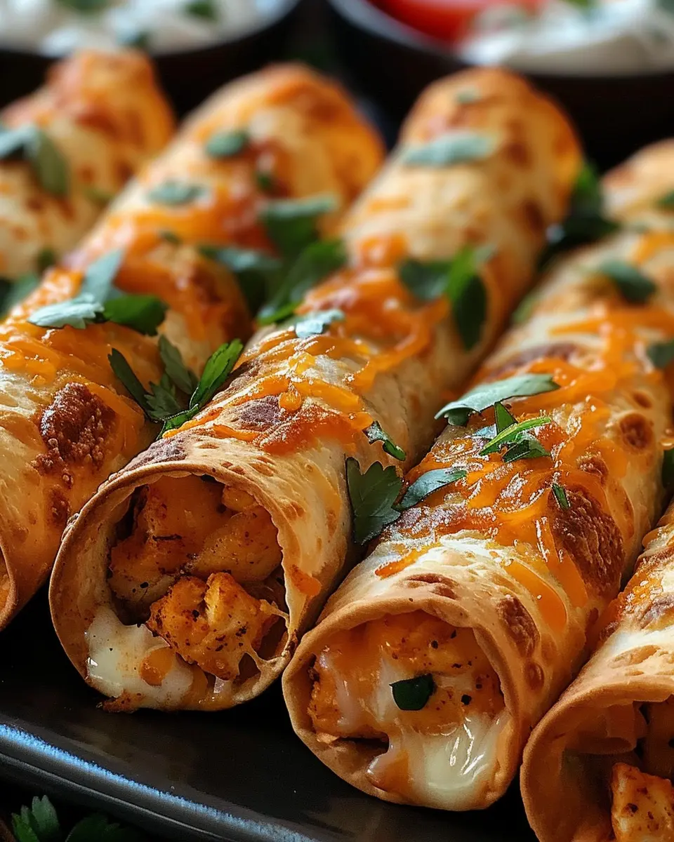 Crispy Chicken Taquitos: A Deliciously Easy Homemade Snack