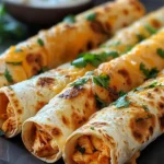 Crispy Chicken Taquitos