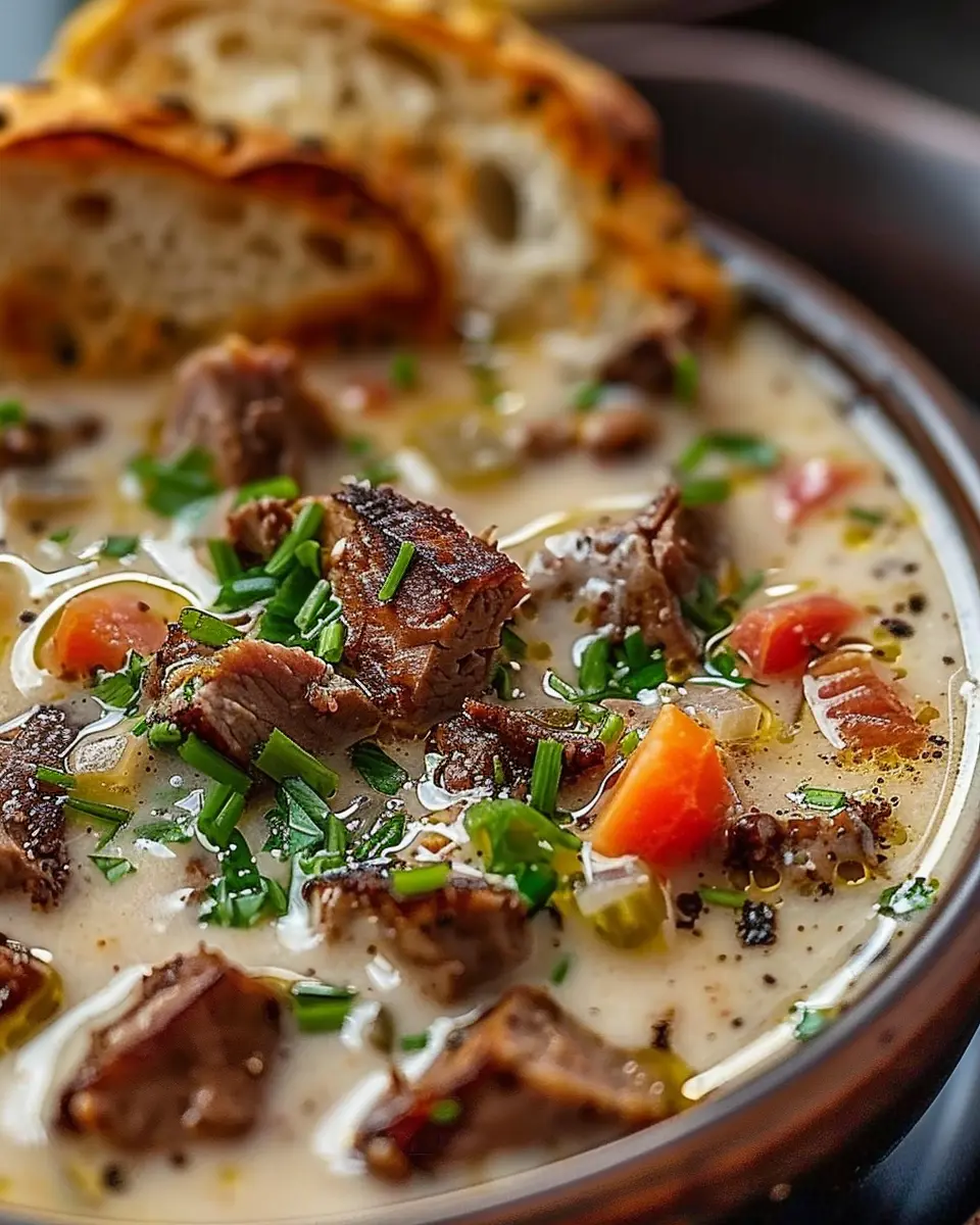 Philly Cheesesteak Soup: The Best Comfort Food with a Twist