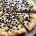 Chocolate Chip Dessert Pizza