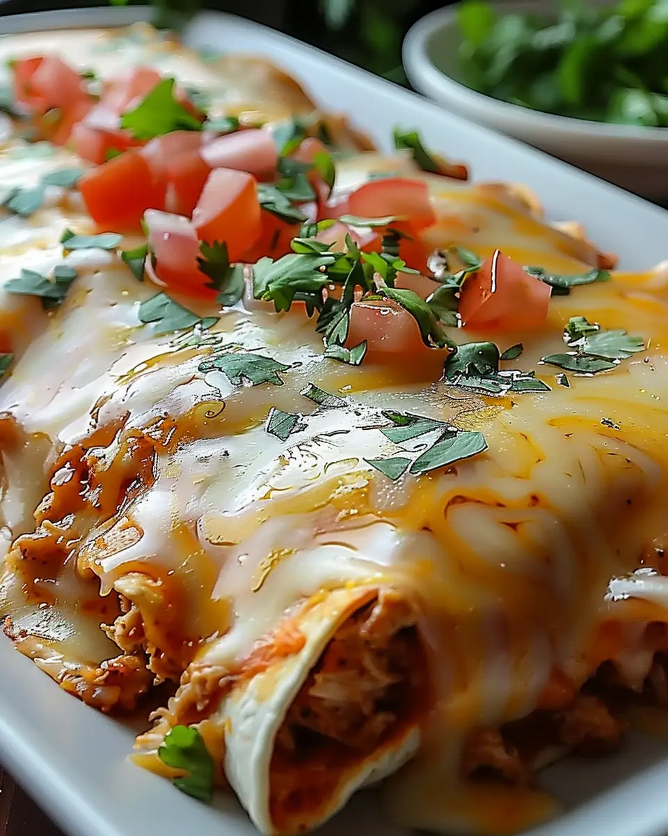 Indulgent Queso Chicken Enchiladas for Effortless Weeknight Dinners