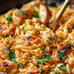 Best One Pot Cajun Chicken Alfredo Orzo – Bursting with Flavor!