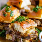Easy French Dip Sliders Recipe