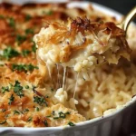 French Onion Chicken Rice Bake: Comfort in Every Bite