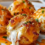 Buffalo Chicken Bacon Mozzarella Bombs for Game Day Bliss